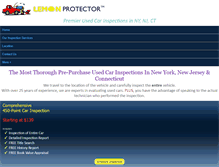 Tablet Screenshot of lemonprotector.com